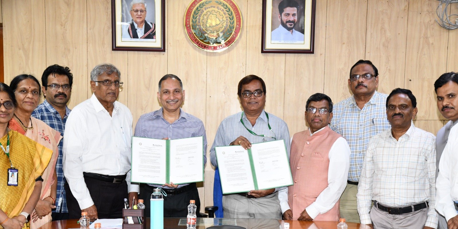 PJTAU Mou with Kansas University, USA